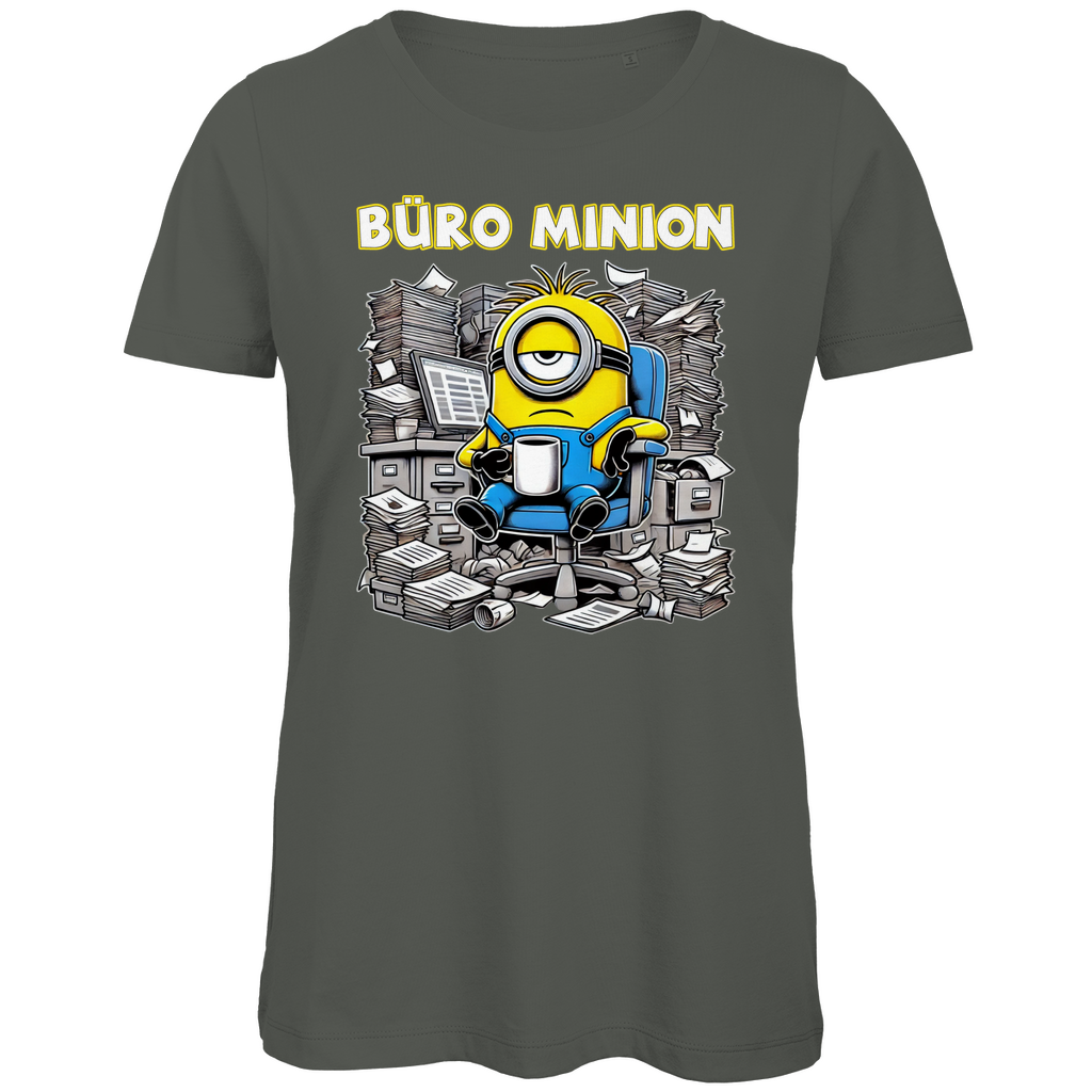 Büro Minion - Damen Premium Bio T-Shirt