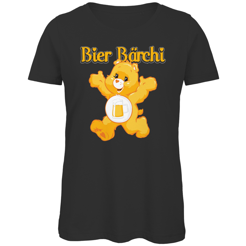 Bier Bärchi - Glücksbärchi - Damen Premium Bio T-Shirt Black