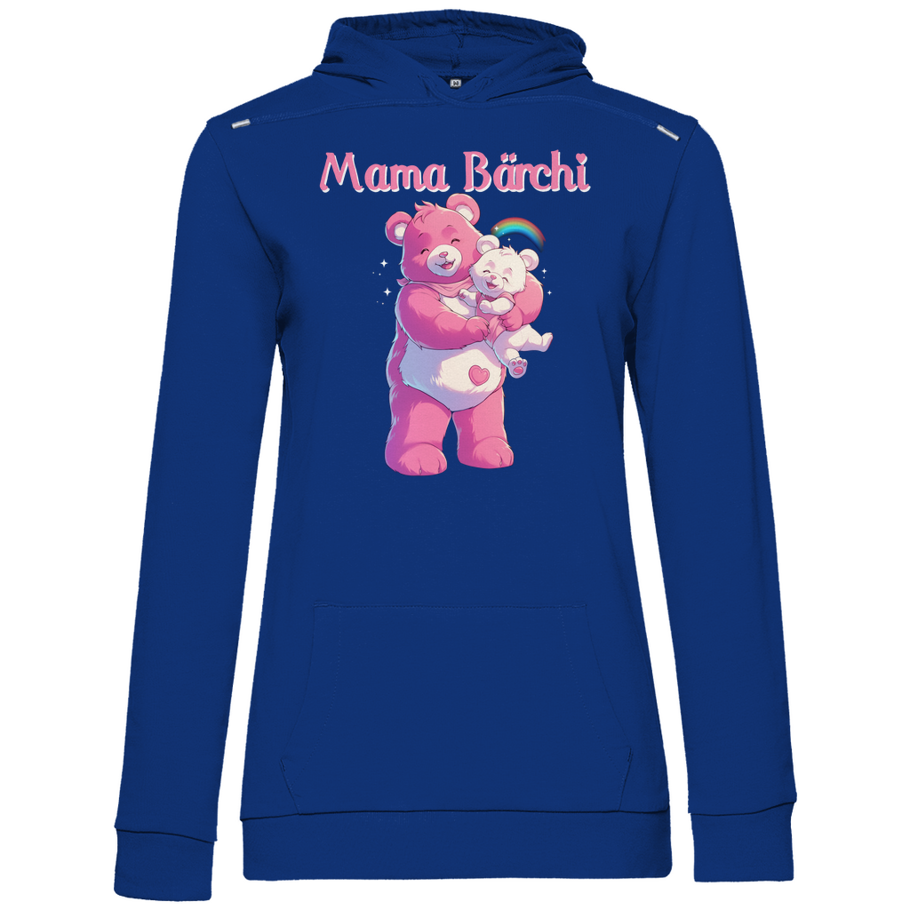 Mama Bärchi - Glücksbärchi - Damen Hoodie Royal