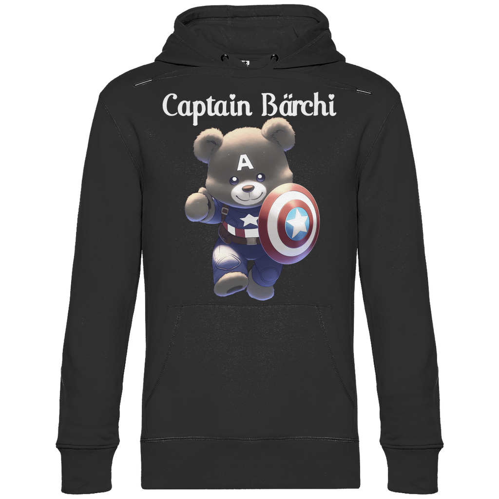 Captain Bärchi - Glücksbärchi - Unisex Hoodie Black