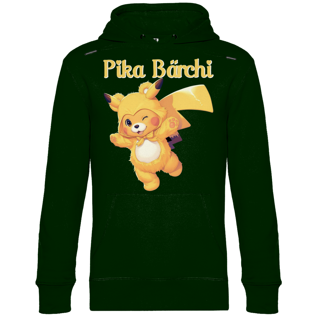 Pika Bärchi - Glücksbärchi - Unisex Hoodie Forest Green
