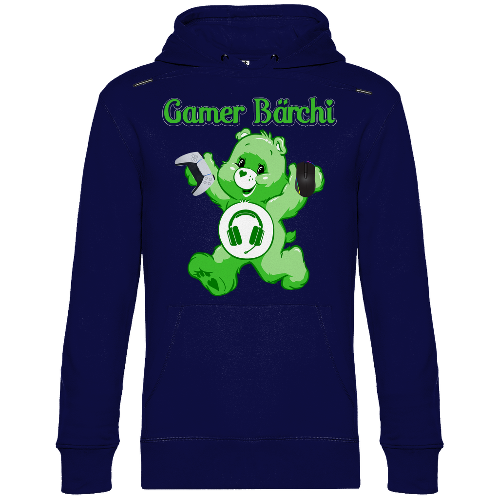 Gamer Bärchi - Glücksbärchi - Unisex Hoodie Navy Blue