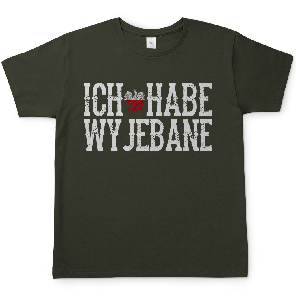 Ich habe Wyjebane - Herren T-Shirt Urban Khaki