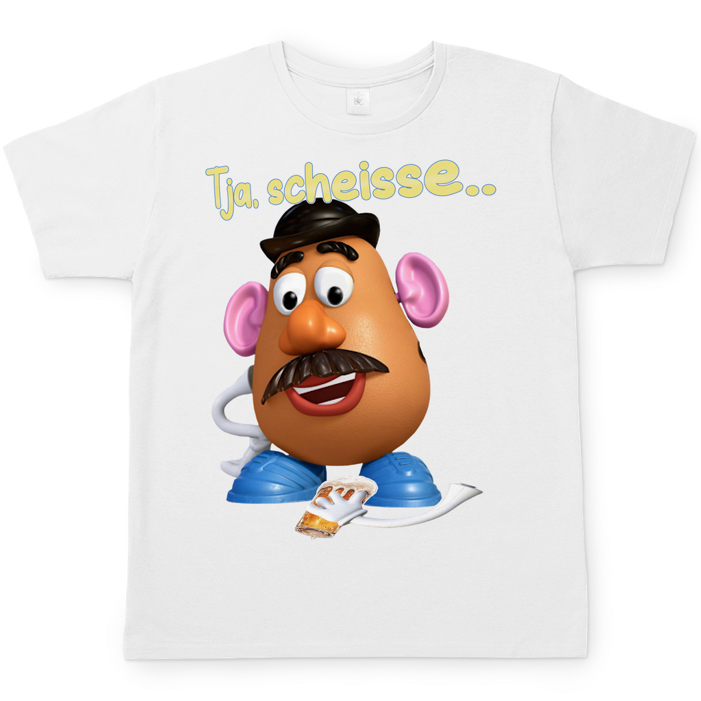 Tja, scheisse - Charlie Naseweis Toy Story - Herren Shirt White