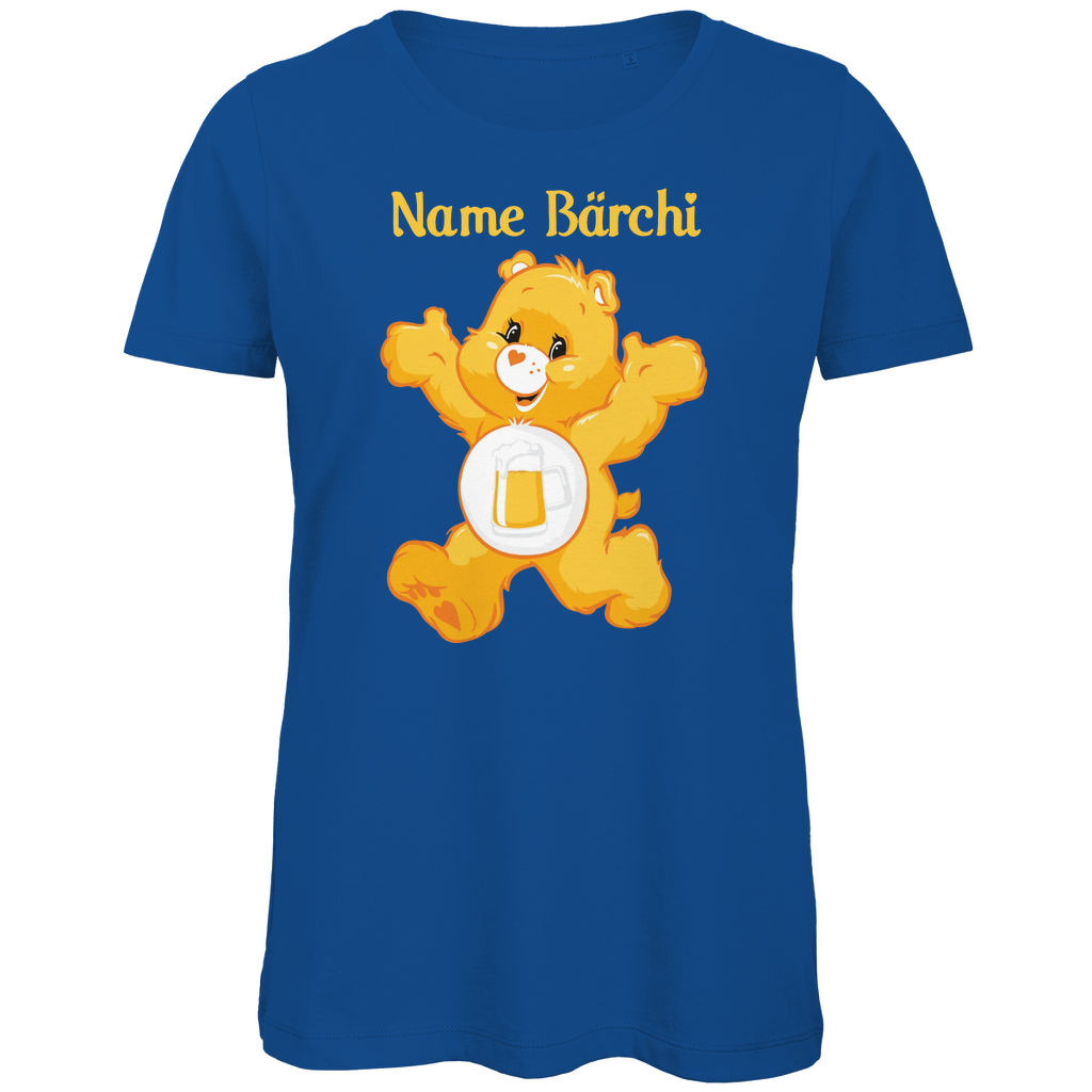 Bier Bärchi - Glücksbärchi - Personalisierbar - Damen Premium Bio T-Shirt Royal Blue