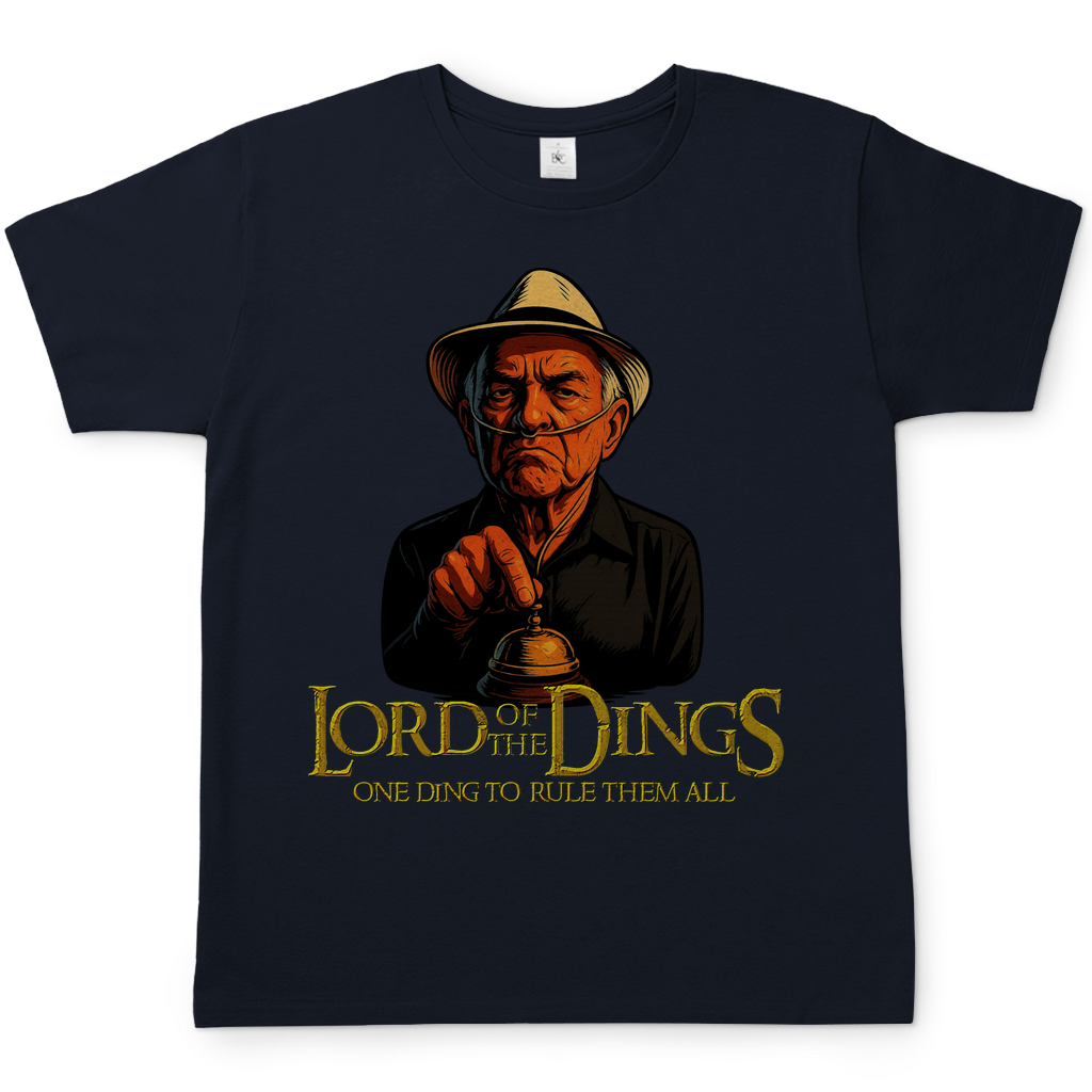Lord of the Dings - Herren T-Shirt Navy