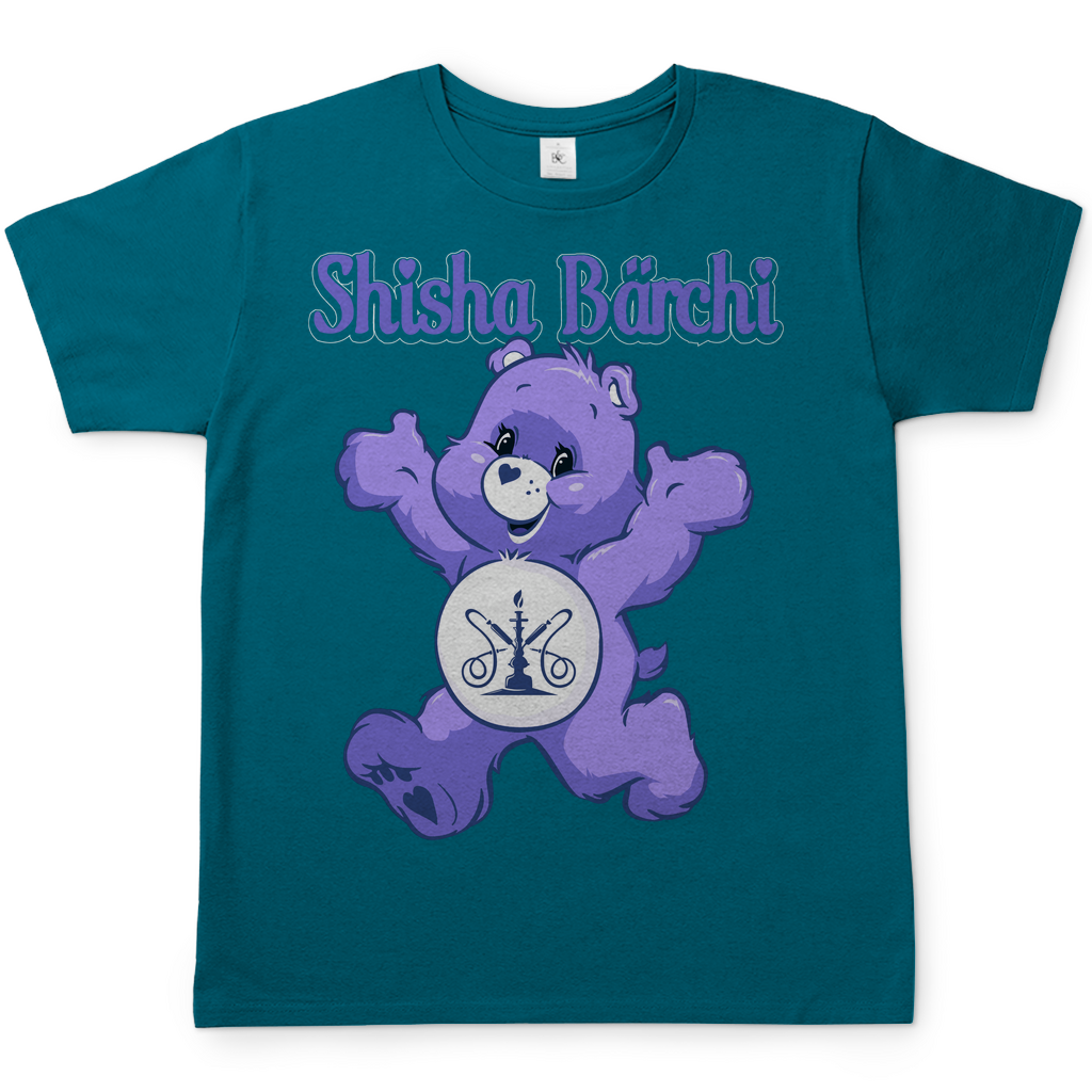 Shisha Bärchi - Glücksbärchi - Herren Shirt Diva Blue