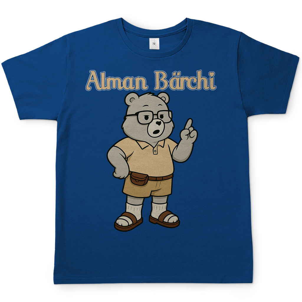 Alman Bärchi - Glücksbärchi - Herren T-Shirt Royal Blue