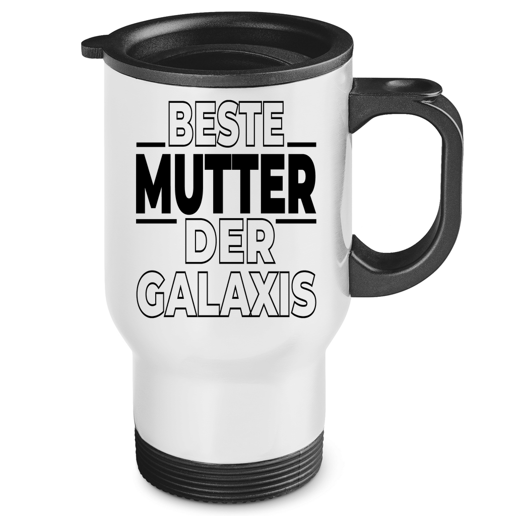 Beste Mutter der Galaxis - Edelstahl-Thermobecher White One size
