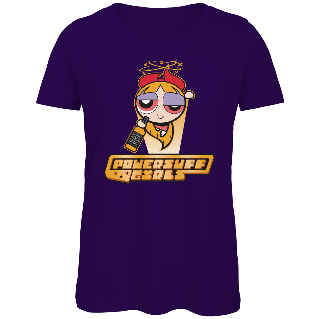 Blossom Powersuff Powerpuff Girls - Damen Premium Bio T-Shirt Urban Purple