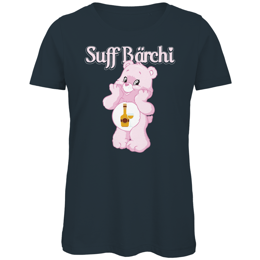 Suff Bärchi - Glücksbärchi - Damen Premium Bio T-Shirt Dark Grey
