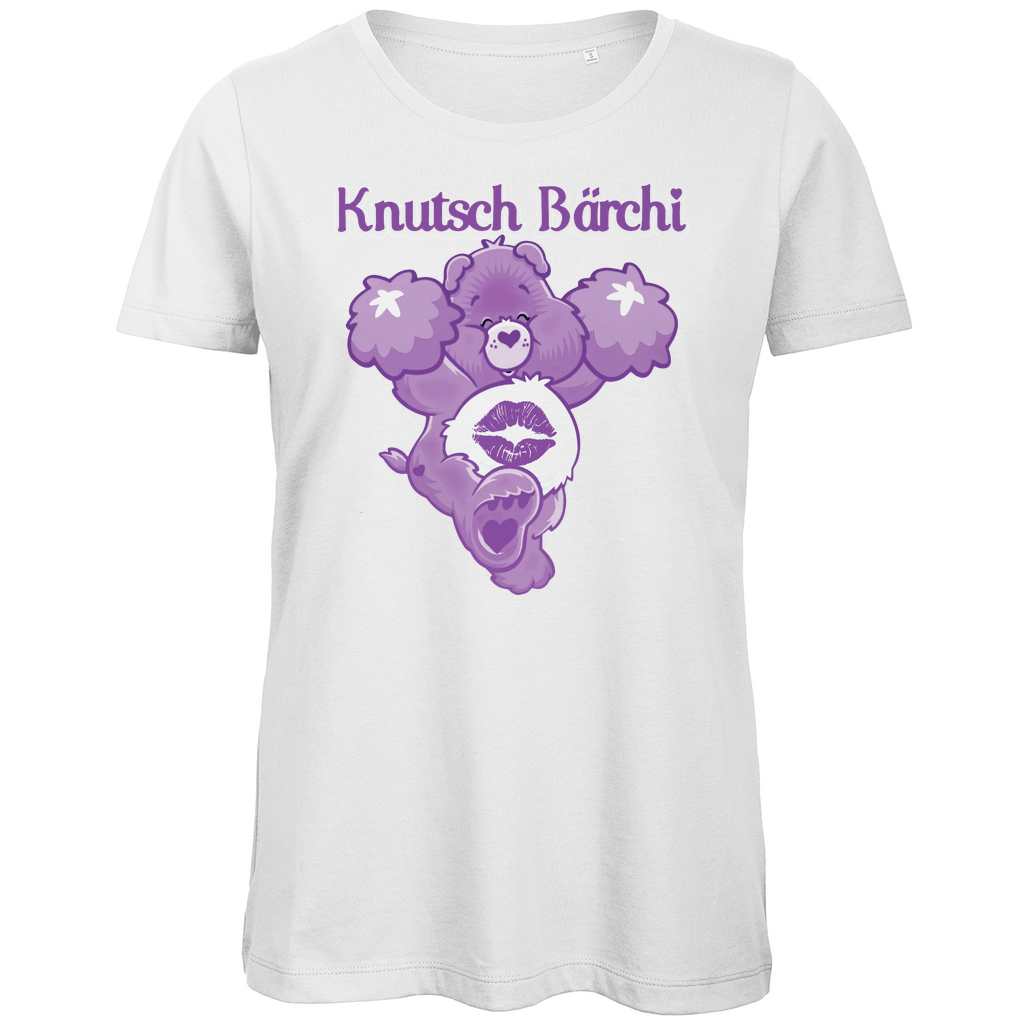 Knutsch Bärchi - Glücksbärchi - Damen Premium Bio T-Shirt White