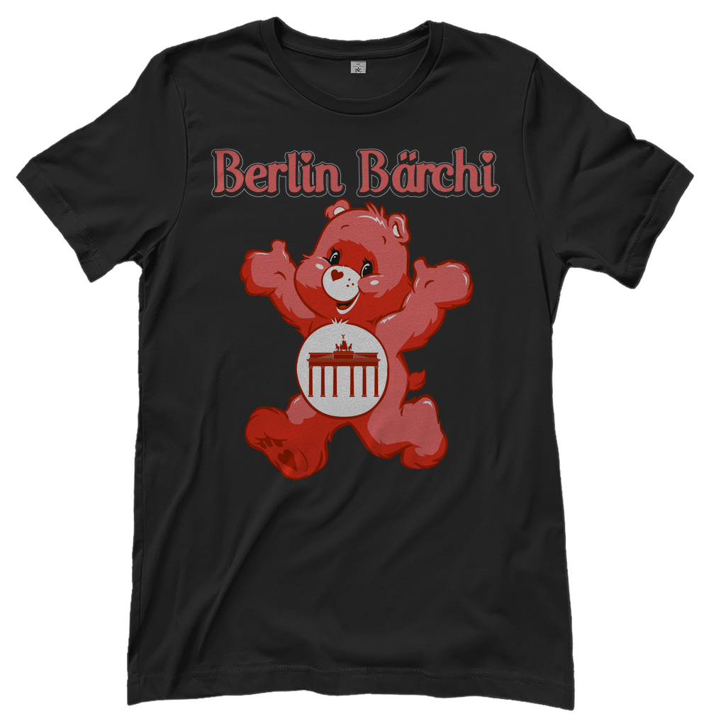 Berlin Bärchi - Glücksbärchi - Damenshirt Black