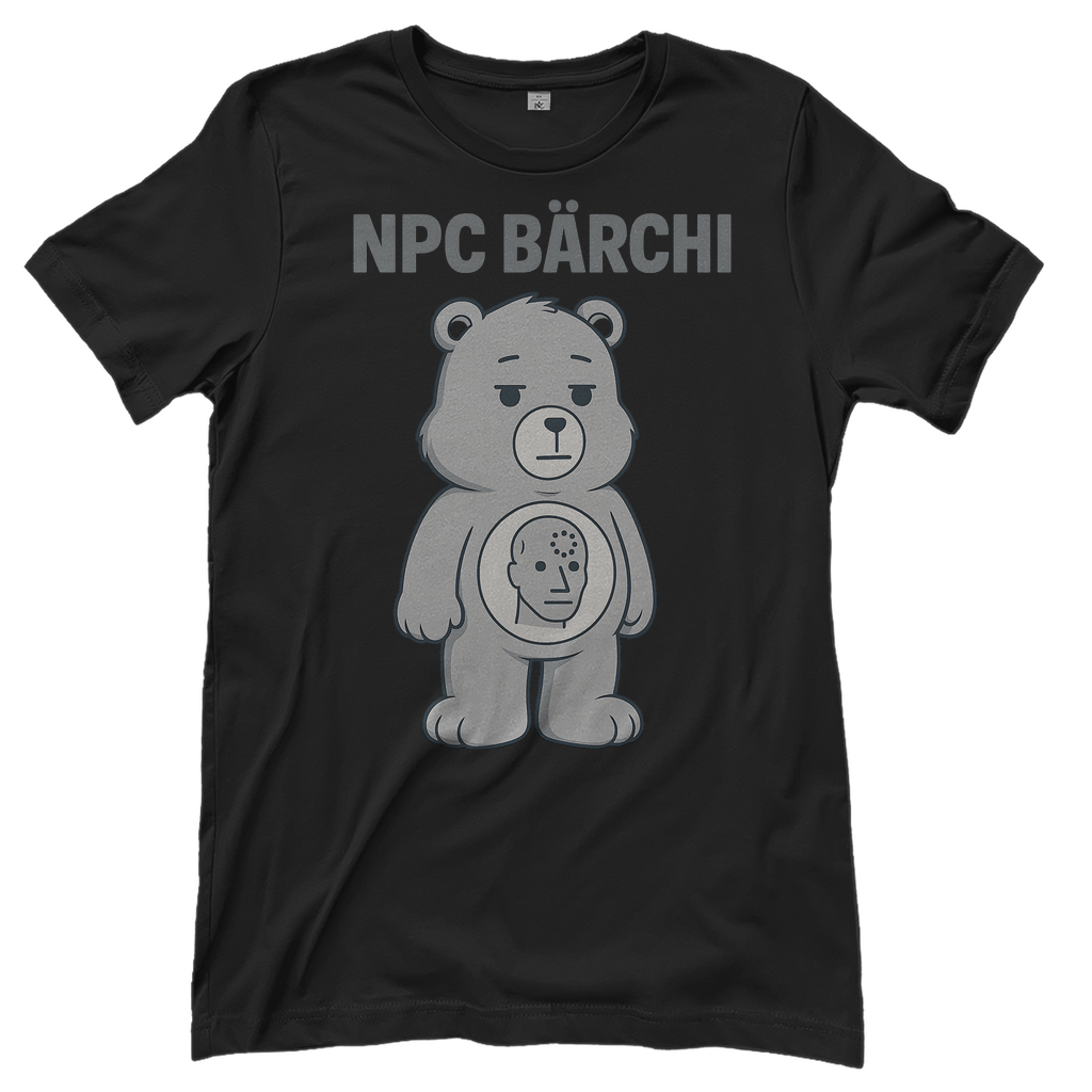 NPC Bärchi - Glücksbärchi - Damen T-Shirt Black
