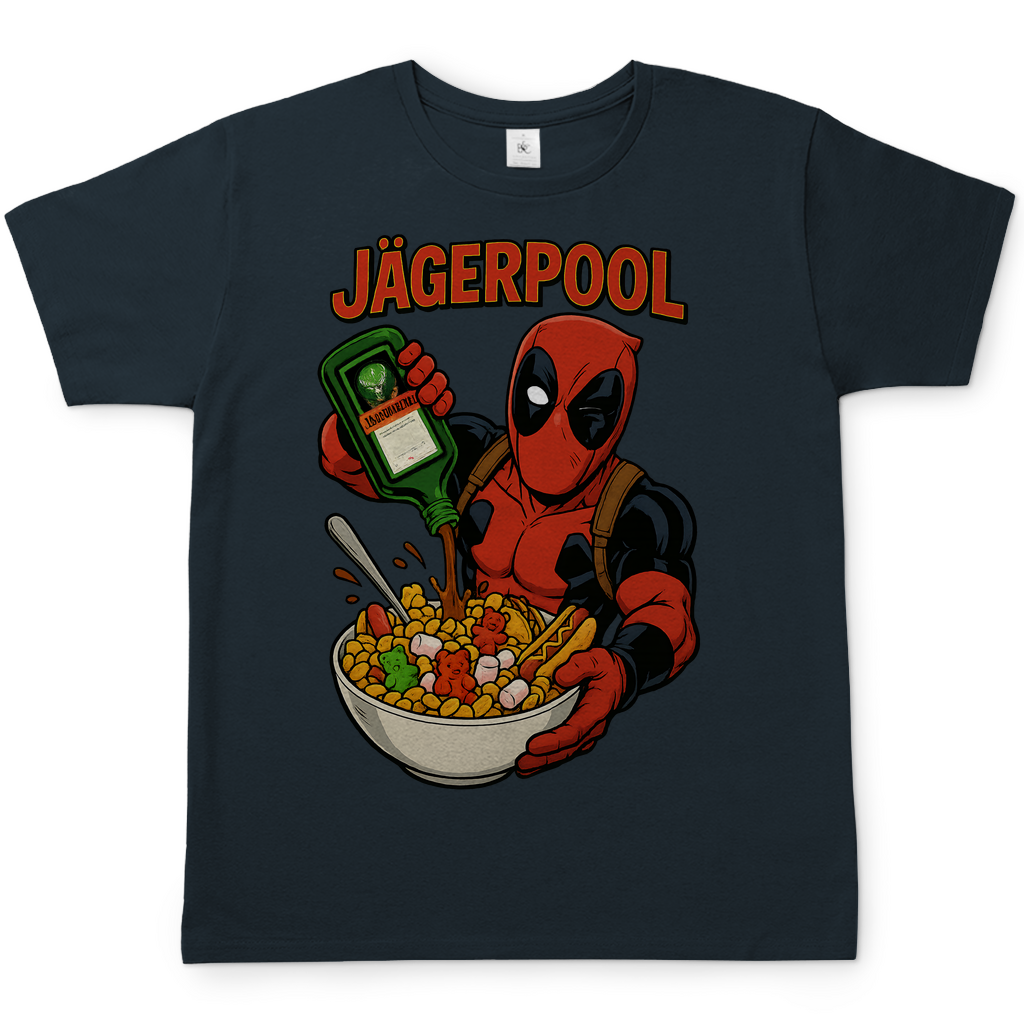 Jägermeister Deadpool Jägerpool - Herren T-Shirt