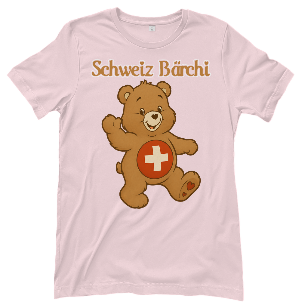 Schweiz Bärchi - Glücksbärchi - Damen T-Shirt Orchid Pink