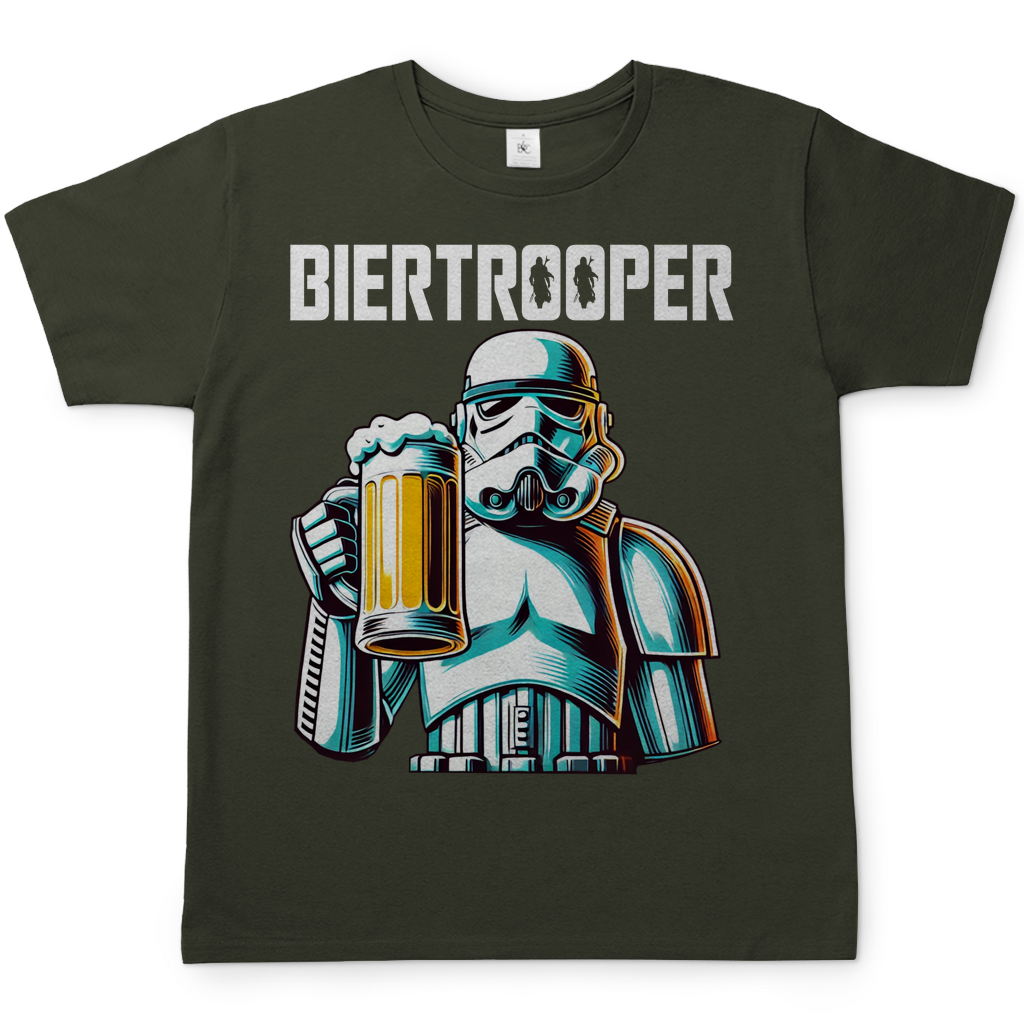 Biertrooper - Star Wars Stormtrooper - Herren Shirt Urban Khaki