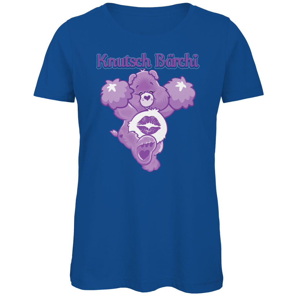 Knutsch Bärchi - Glücksbärchi - Damen Premium Bio T-Shirt Royal Blue