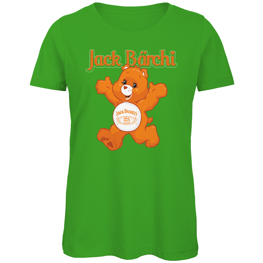 Jack Bärchi - Glücksbärchi - Damen Premium Bio T-Shirt Real Green