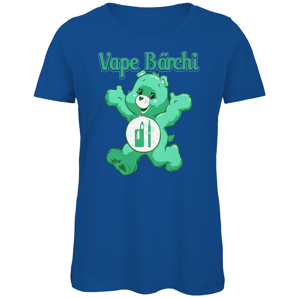 Vape Bärchi - Glücksbärchi - Damen Premium Bio T-Shirt Royal Blue