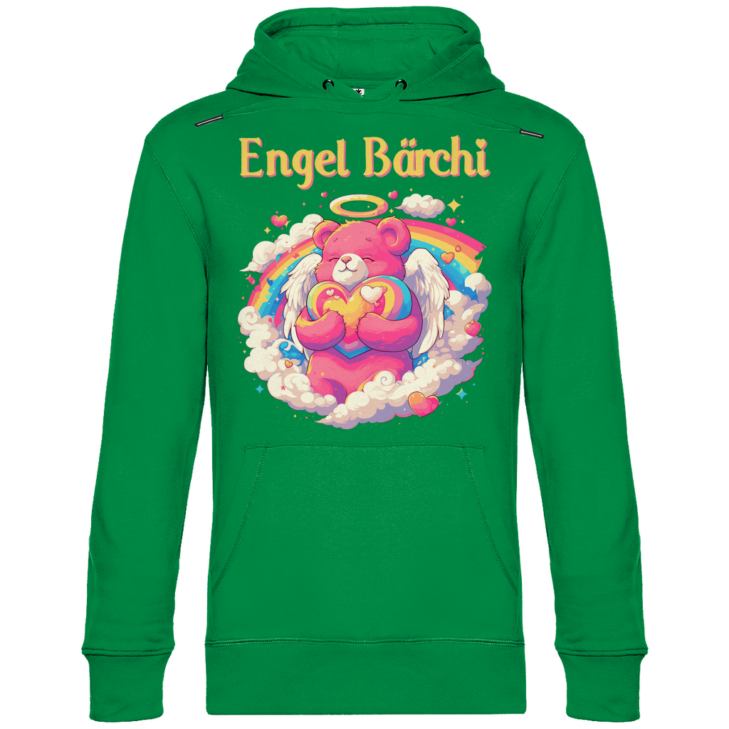 Engel Bärchi - Glücksbärchi - Unisex Hoodie Kelly Green