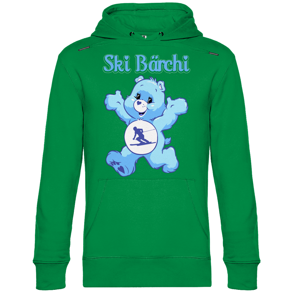 Ski Bärchi - Glücksbärchi - Unisex Hoodie Kelly Green