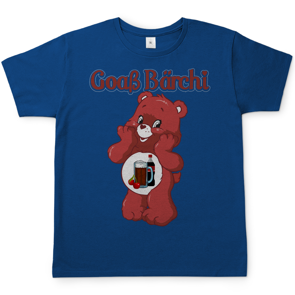 Goaß Bärchi - Glücksbärchi - Herren Shirt Royal Blue