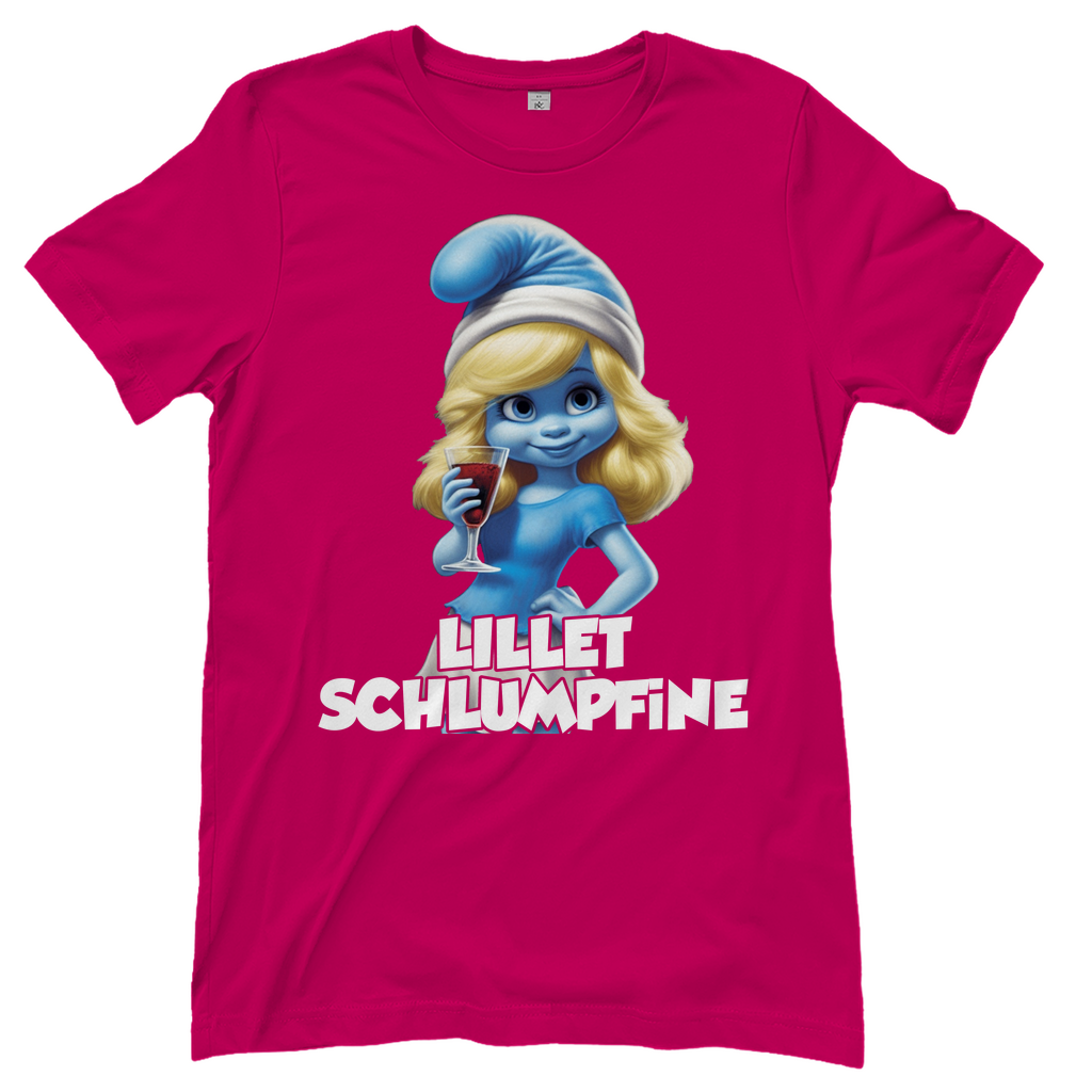 Lillet Schlumpfine Grafik - Damenshirt Sorbet