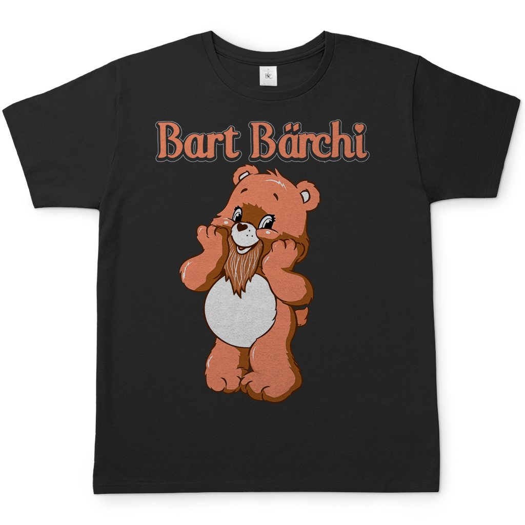 Bart Bärchi - Glücksbärchi - Herren Shirt Black
