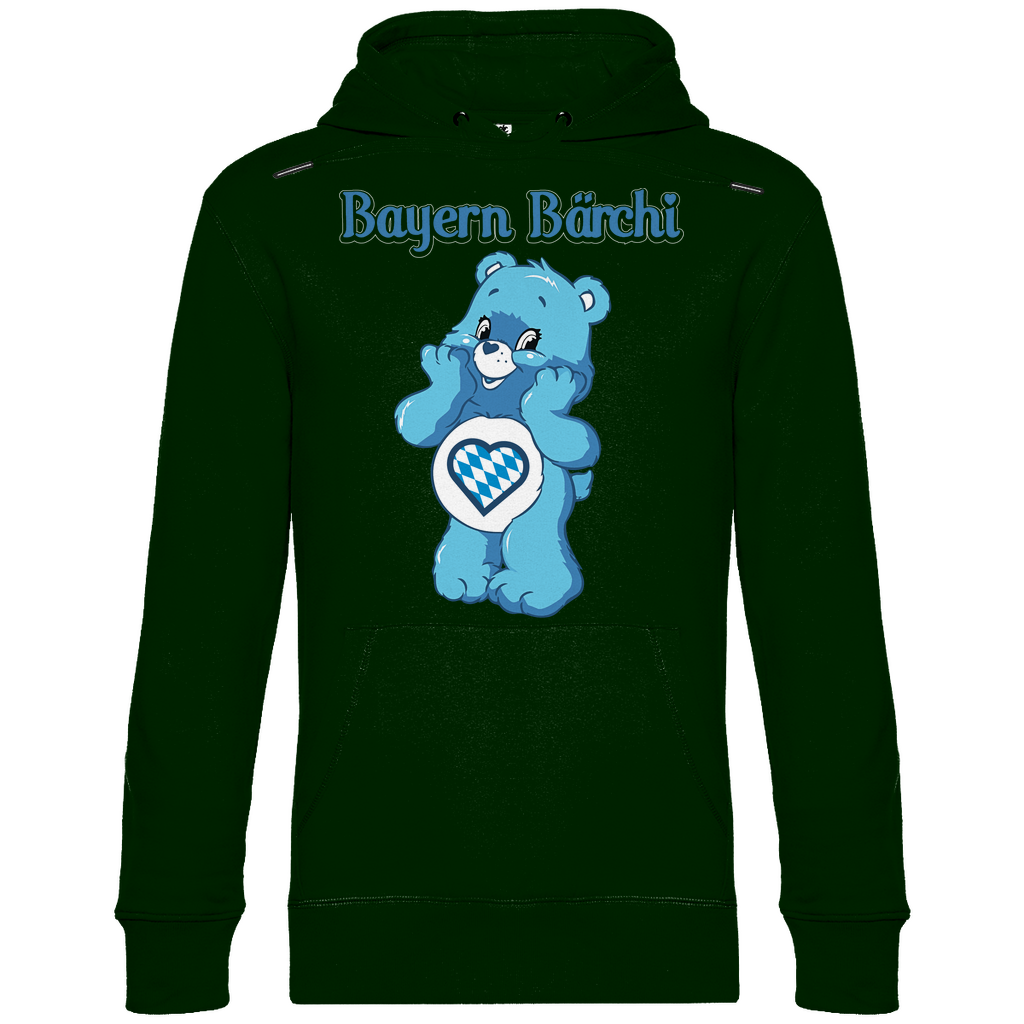 Bayern Bärchi - Glücksbärchi - Unisex Hoodie Forest Green