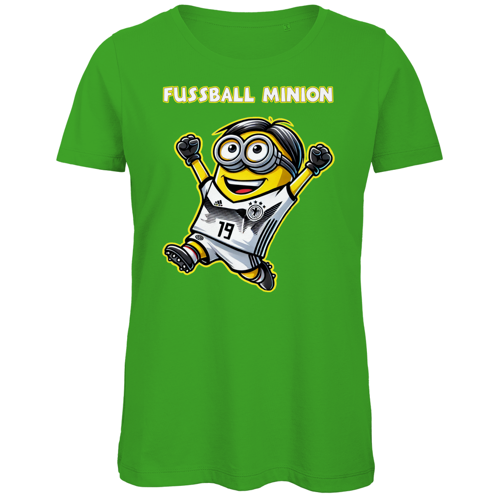 Fussball Minion - Damen Premium Bio T-Shirt