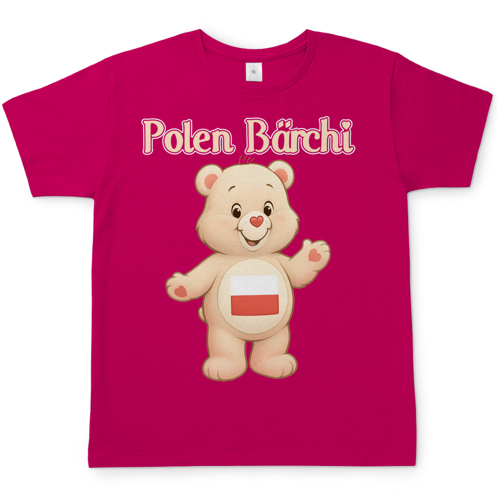 Polen Bärchi - Glücksbärchi - Herren T-Shirt