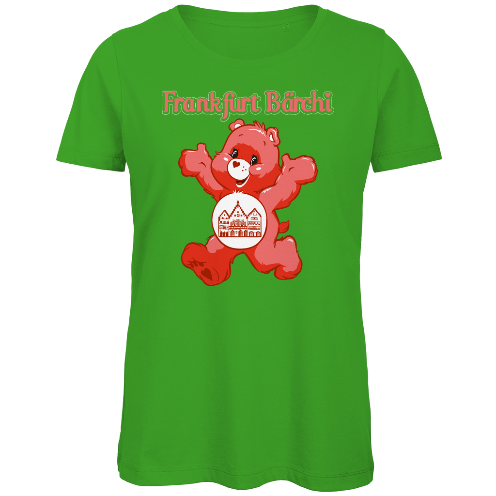 Frankfurt Bärchi - Glücksbärchi - Damen Premium Bio T-Shirt Real Green