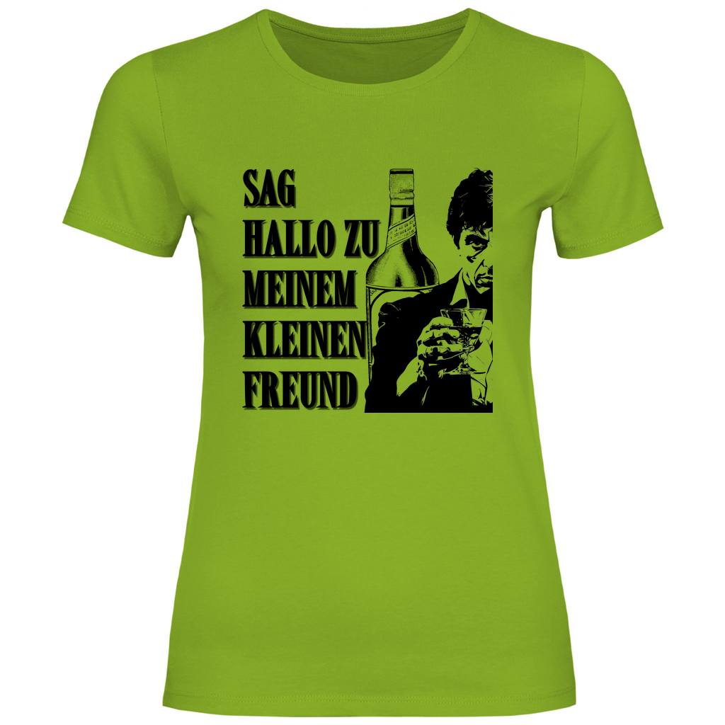 Sag Hallo zu meinem kleinen Freund - Damenshirt Orchid Green