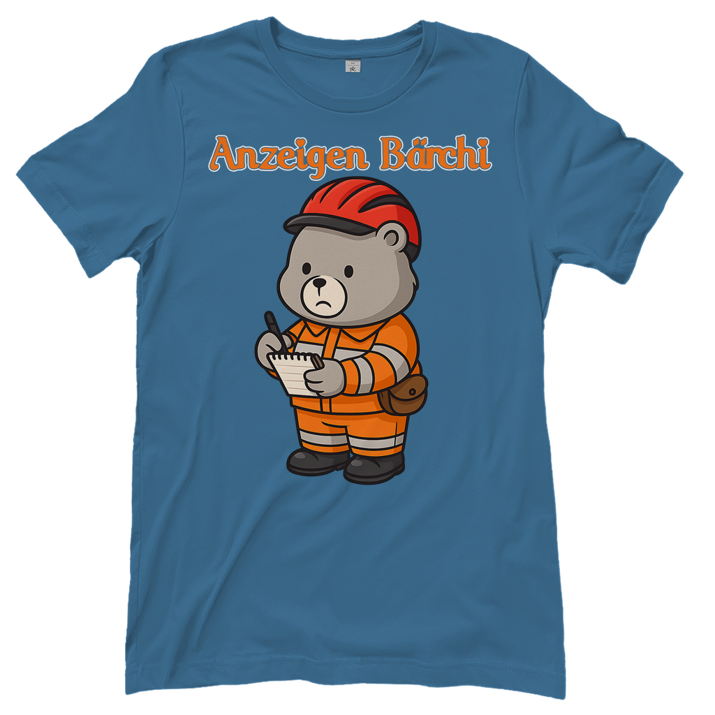 Anzeigen Bärchi - Glücksbärchi - Damen T-Shirt Stone Blue