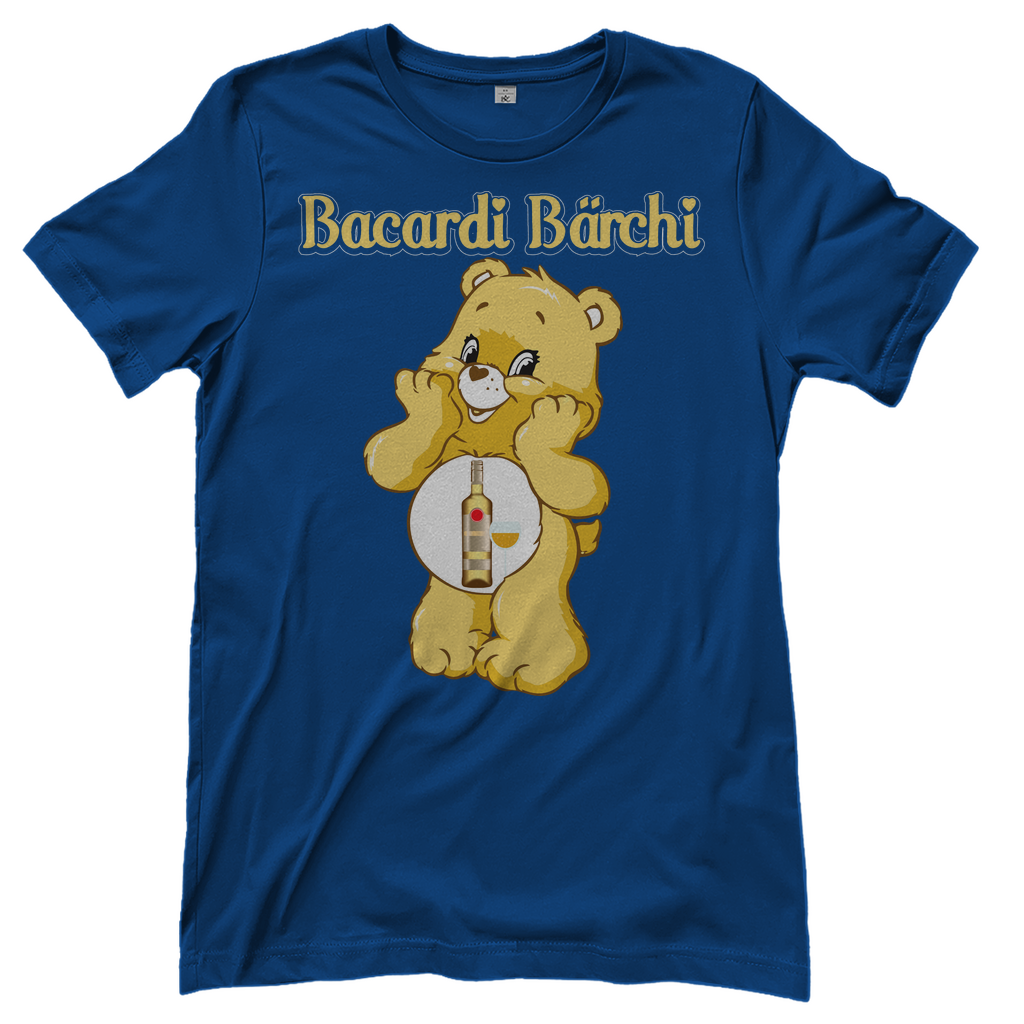 Bacardi Bärchi - Glücksbärchi - Damenshirt Royal Blue