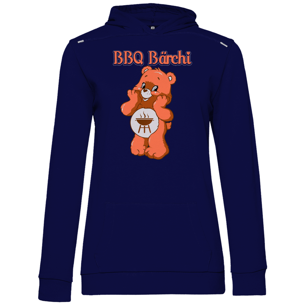 BBQ Bärchi - Glücksbärchi - Damen Hoodie Navy Blue