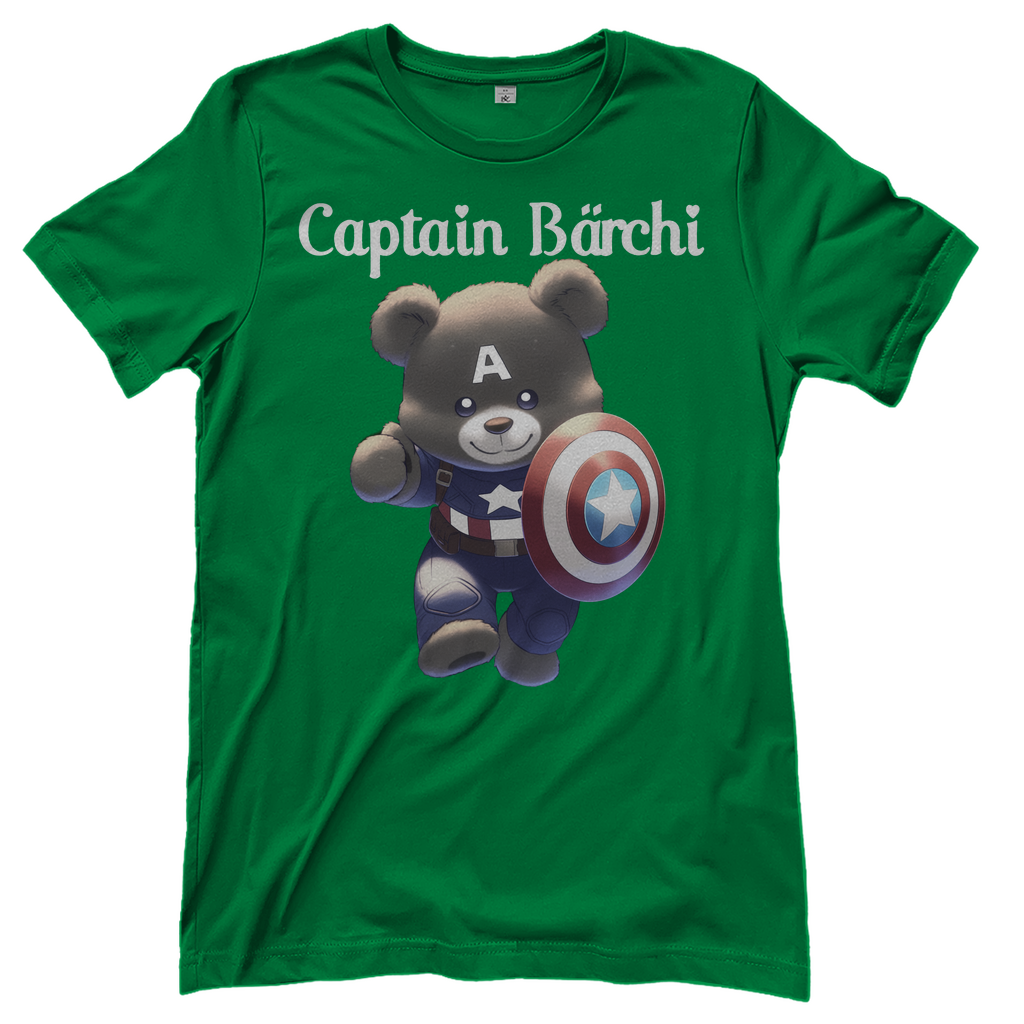Captain Bärchi - Glücksbärchi - Damenshirt Kelly Green