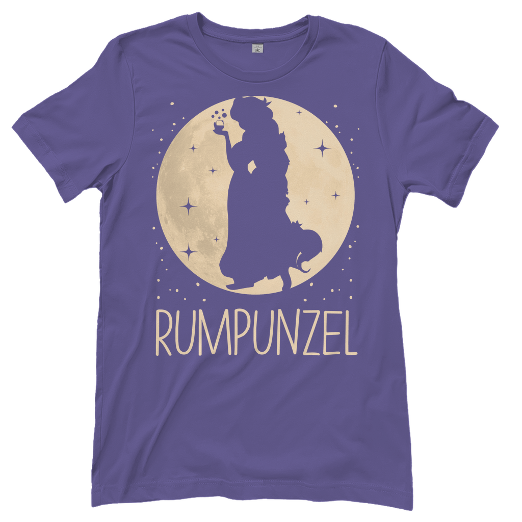 Mond Prinzessin - Rumpunzel - Damenshirt