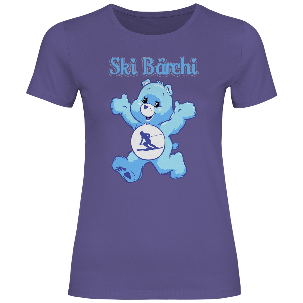 Ski Bärchi - Glücksbärchi - Damenshirt Millennial Lilac
