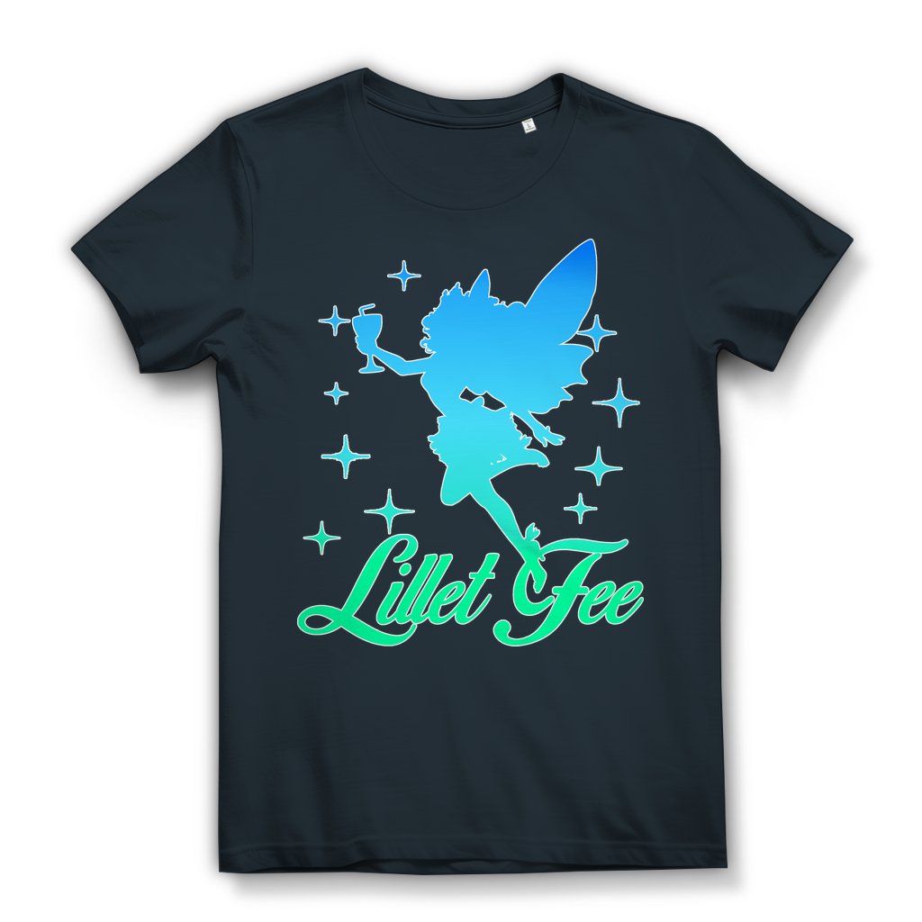 Lillet Fee - Damen Premium Bio T-Shirt Dark Grey