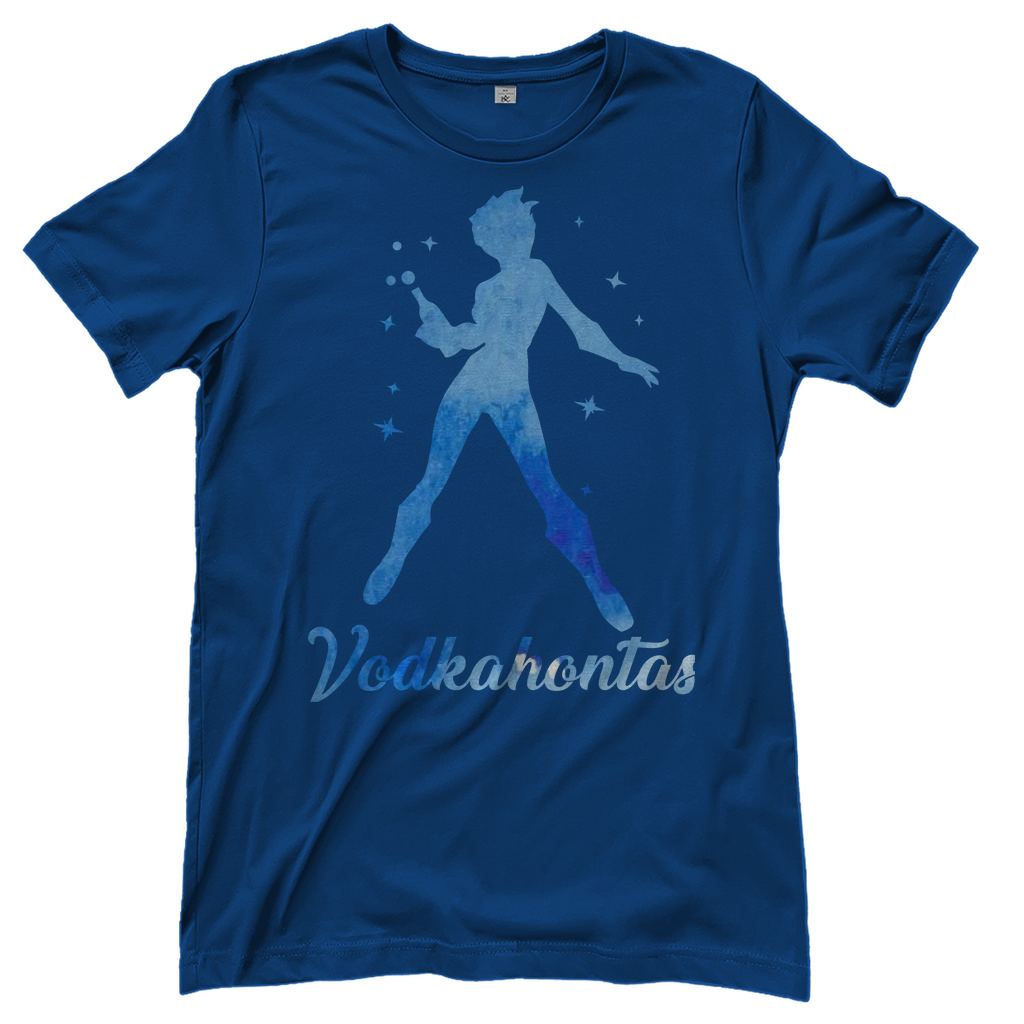 Vodkahontas - Prinzessin Aquarell - Damenshirt Royal Blue