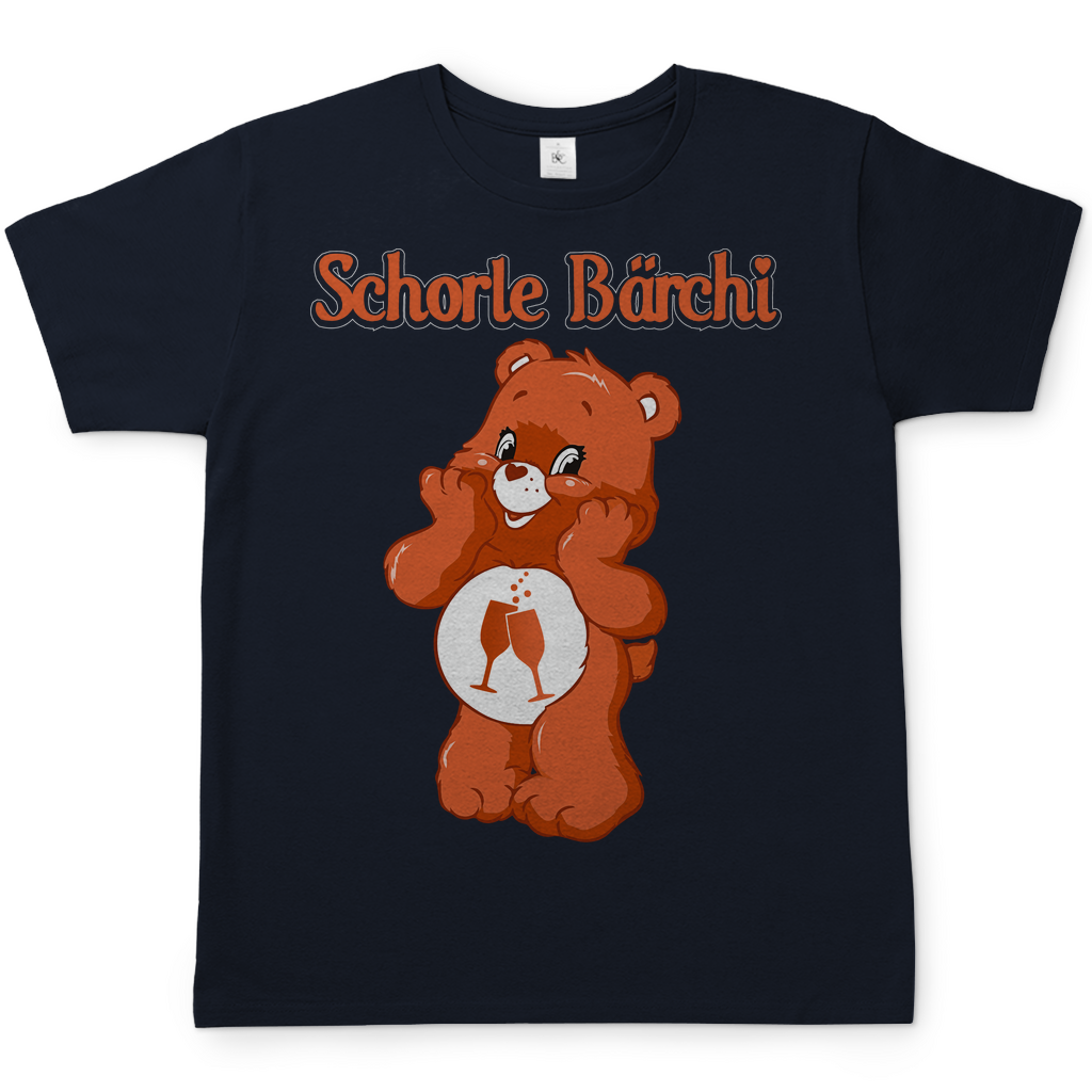 Schorle Bärchi - Glücksbärchi - Herren Shirt Navy