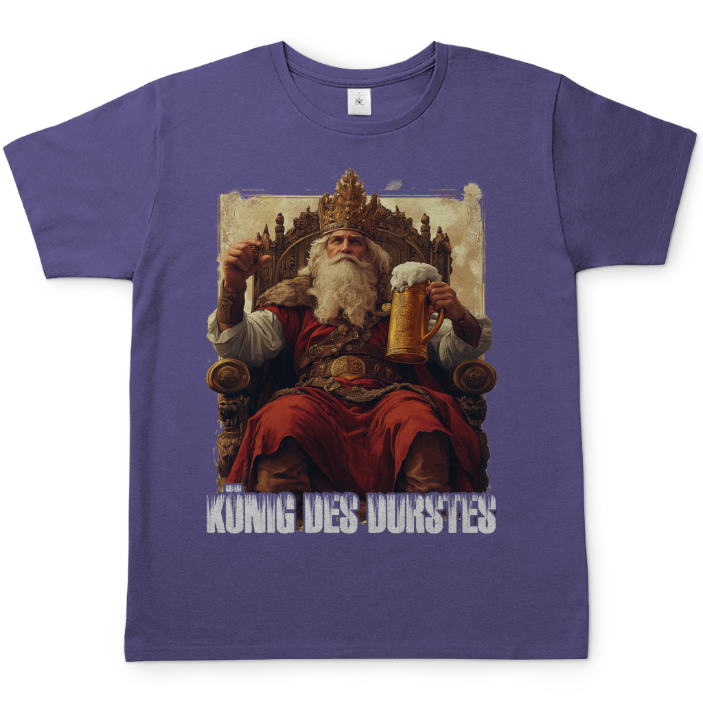 König des Durstes - Herren Shirt Millennial Lilac