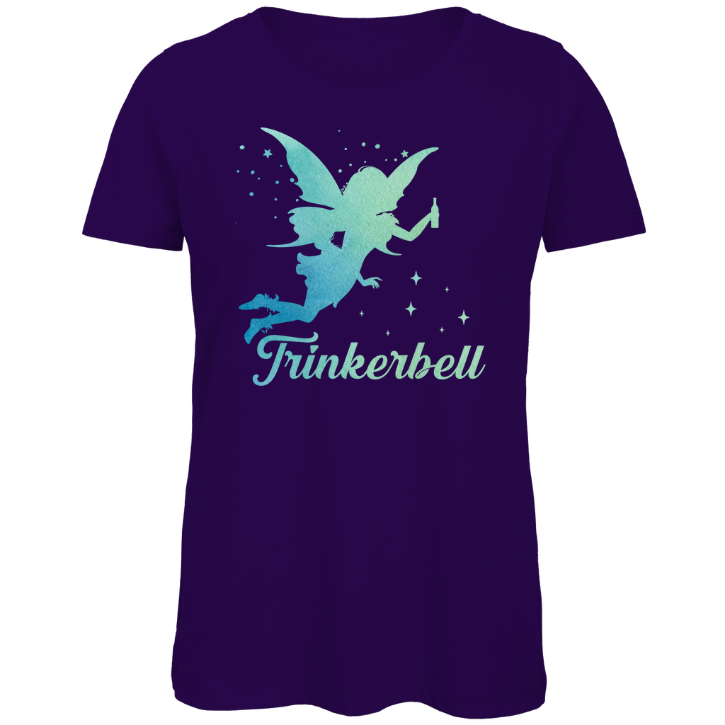 Trinkerbell - Prinzessin Aquarell - Damen Premium Bio T-Shirt Urban Purple