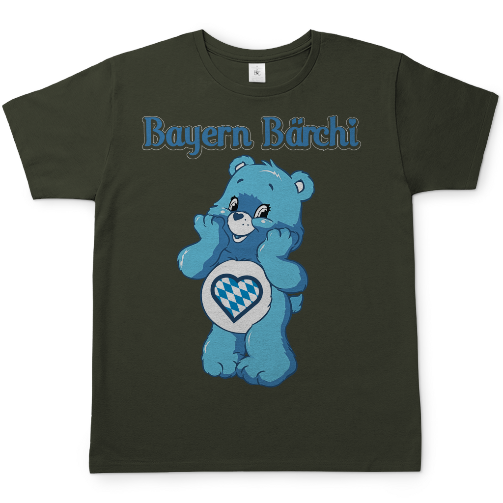 Bayern Bärchi - Glücksbärchi - Herren Shirt Urban Khaki