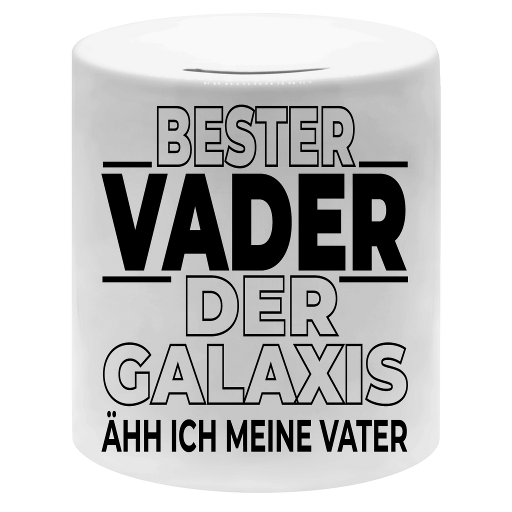 Bester Vader der Galaxis ähh ich meine Vater - Sparbüchse Money Box White One size