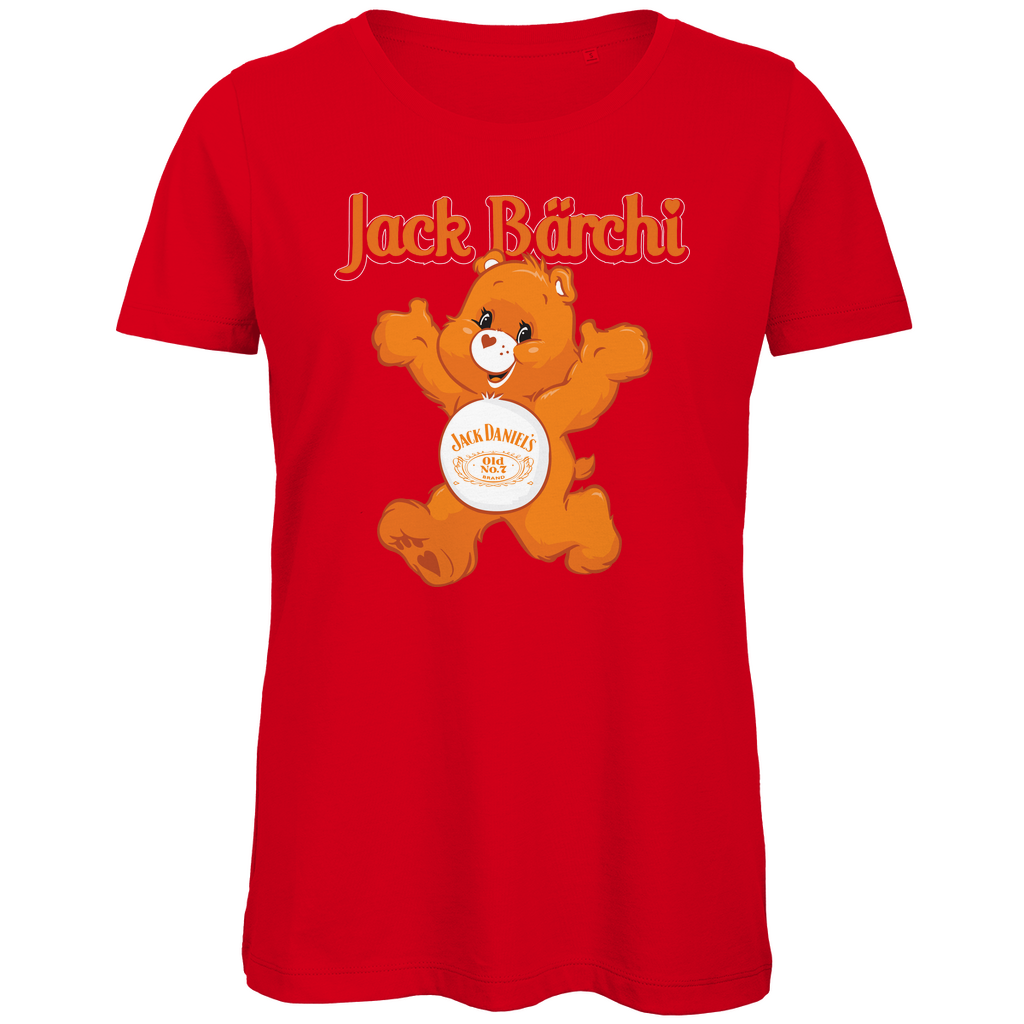 Jack Bärchi - Glücksbärchi - Damen Premium Bio T-Shirt Red