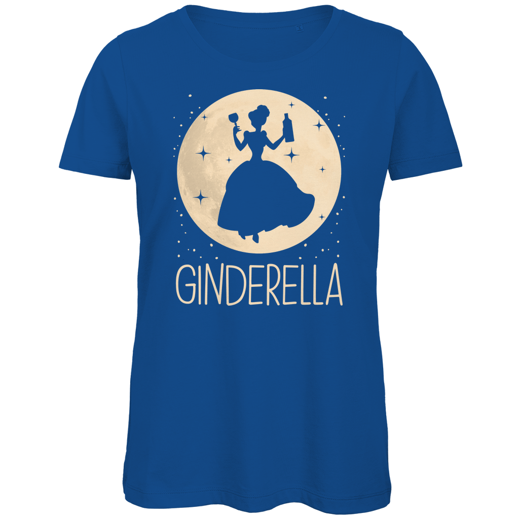Mond Prinzessin - Ginderella - Damen Premium Bio T-Shirt Royal Blue