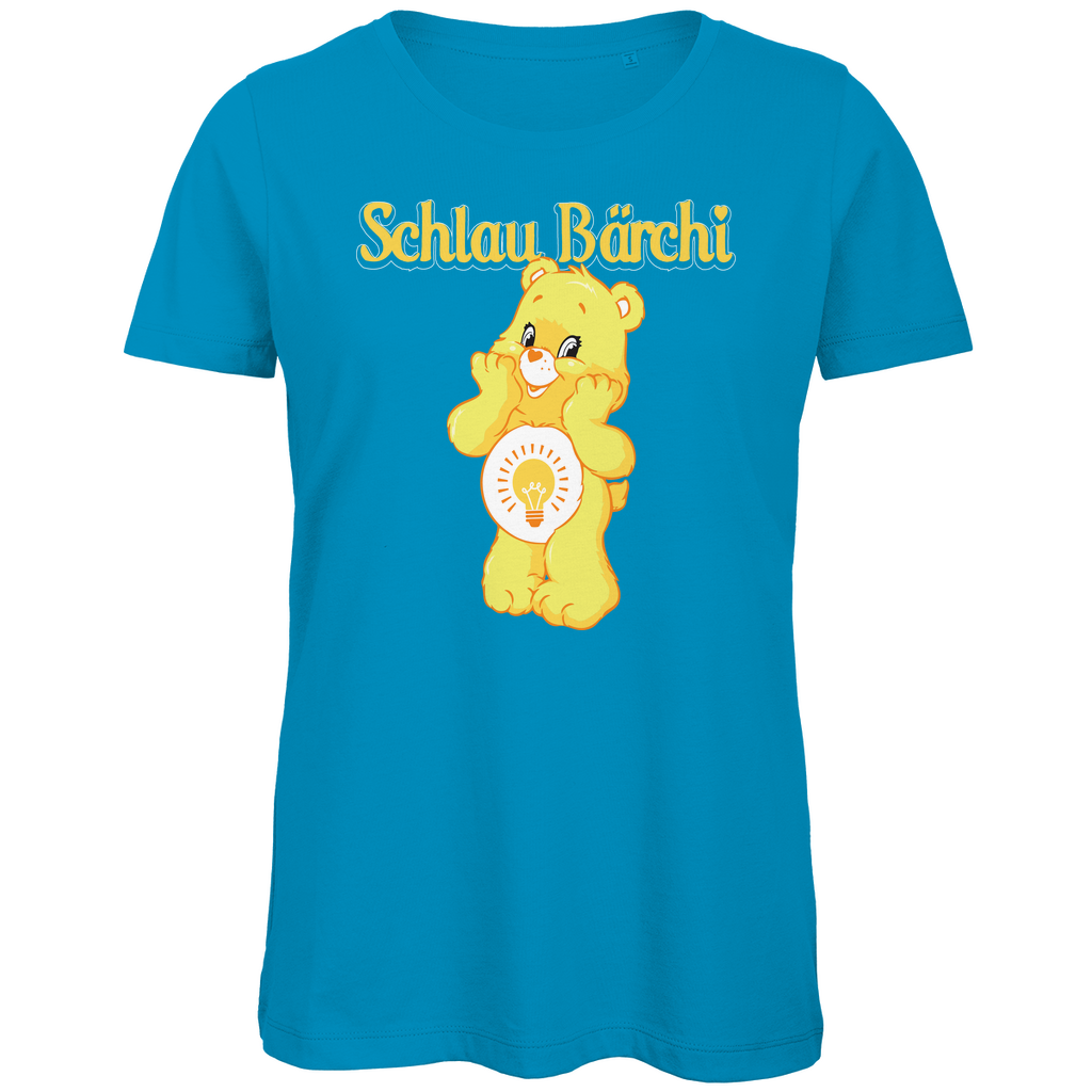 Schlau Bärchi - Glücksbärchi - Damen Premium Bio T-Shirt Atoll